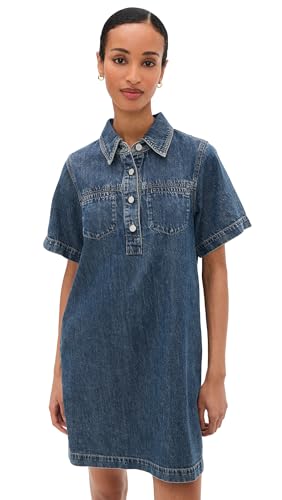 rag & bone shirt dress Gretchen Striped Shirt Dress - Navy Stripe