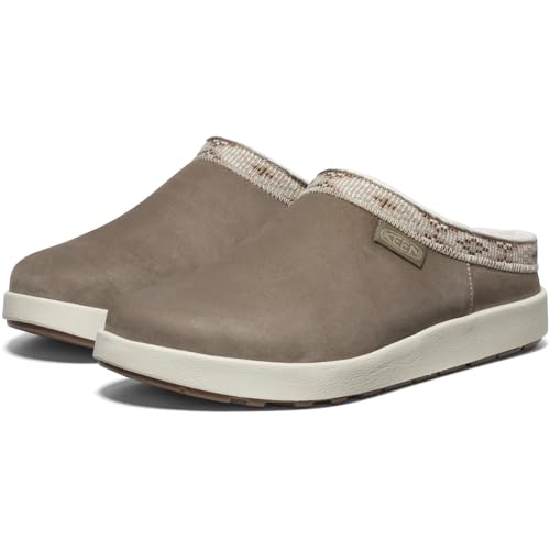 KEEN Women's Elle Suede Comfortable Durable Indoor Outdoor Mule Slippers4