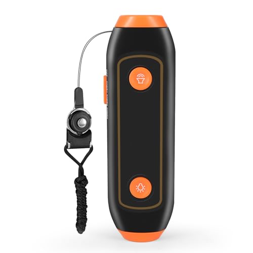 Silbato Electrónico Portátil Mingzhe con Luz SOS miniatura 1