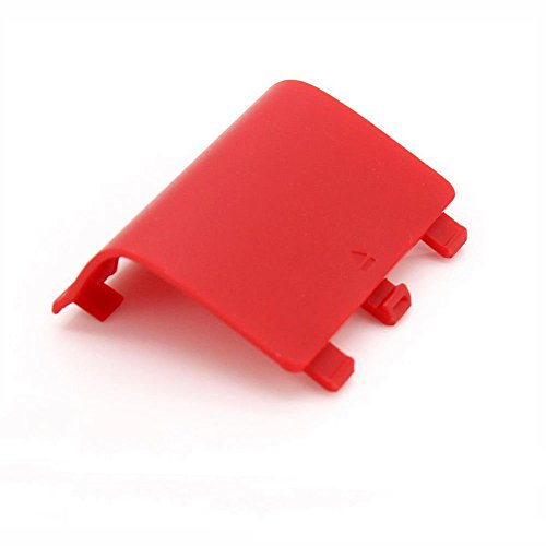 Image of Battery Back Door Lid Cover Case for Xbox One Wireless Controller - Red