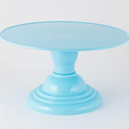 Miniatura 4 de Plástico redondo ajustable pastel soporte Cupcake Stand Candy Stand 4 alturas (azul bebé)