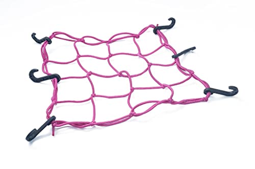 Rede Aranha Elastica para Motos 35x35 com 6 Ganchos (PRETA)