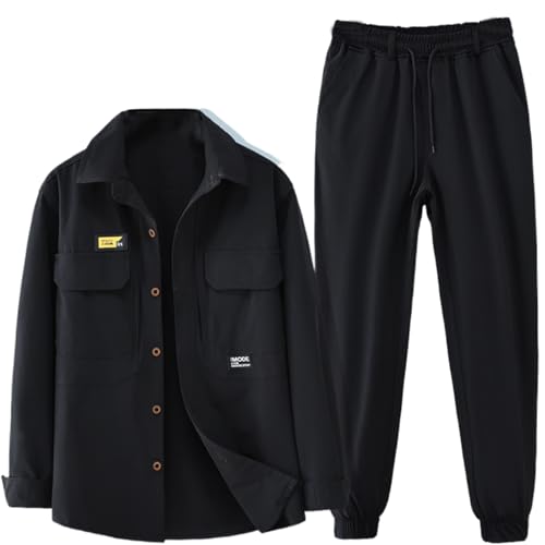 [YAYAMIYA] ƒ ƕ ㉺Zbg Vc J[Spc Ă̕X  165-190CM  h z  y  ʋC g[}ZC Wp[ Y{   H K[fjO y H   (ubN, 