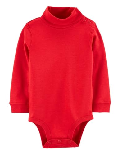 Image of Carter's Baby Girls' Cotton Turtleneck