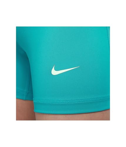 Image of Nike Girls' Pro Shorts (Little Big Kid), Dusty Cactus /Black /White