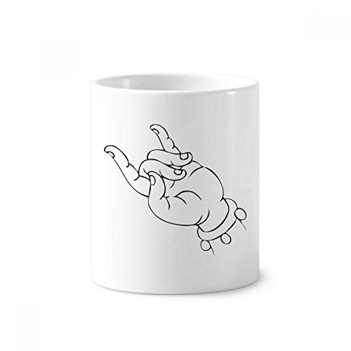 Gobelet Bouddhisme en céramique blanche idée cadeau originale 350ml