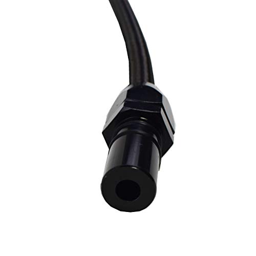 A-Team Performance - Firewall Mount Transmission Dipstick With Black Housing - Compatible With Gm 4L80E Transmission Ls Ls1 Ls3 Ls6 Lsx #TOP6