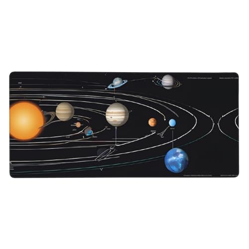Sous-main de bureau de 90 x 40 cm grand tapis de souris de jeu