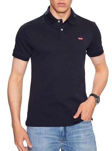 Polo Guess slim fit homme col jeans au style branché et ajusté