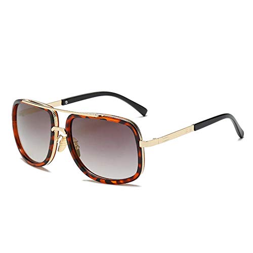 Preisvergleich Produktbild Sonnenbrille Herren Sonnenbrille Im Punk-Stil Herrenmode Sonnenbrille Driving Square Sonnenbrille Uv400 3