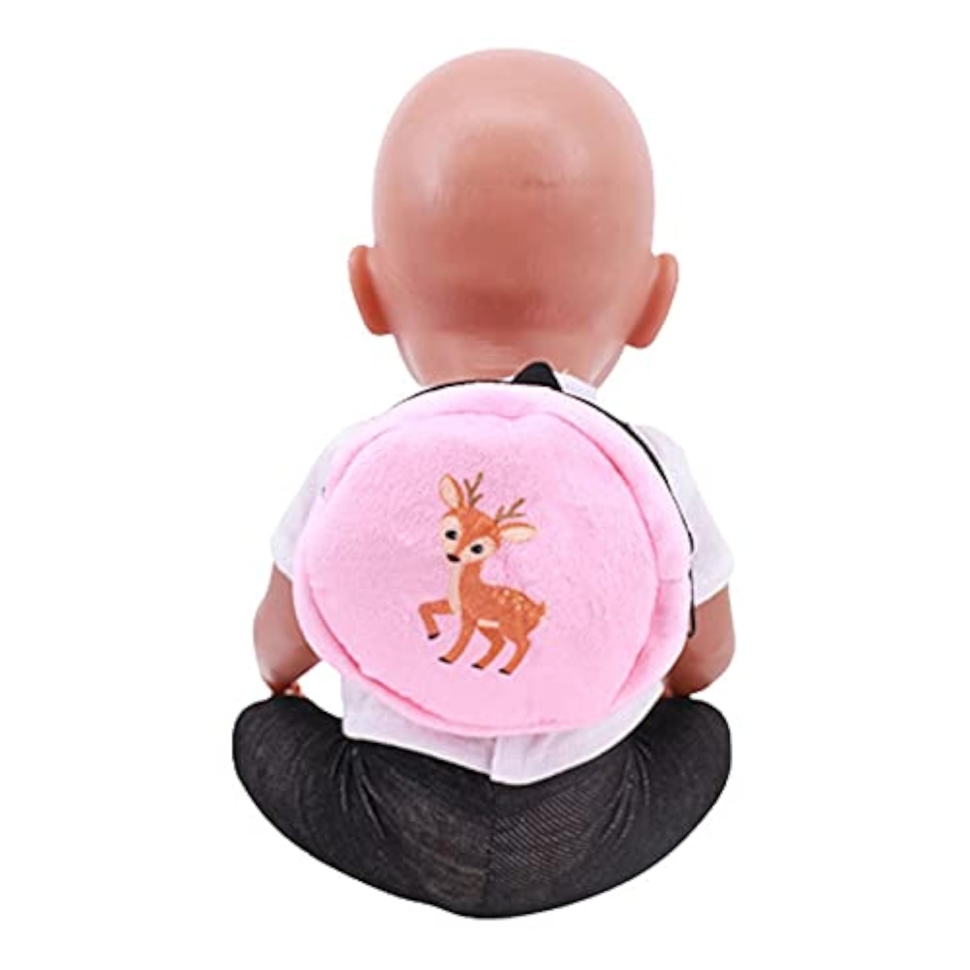 Mini Zipper Cute Small Deer Pattern Doll Backpack