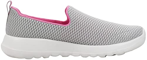 Image of Skechers Women's Go Joy Grey /Pink Walking Shoe 10 M US