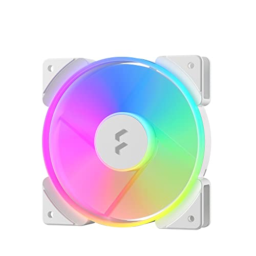 Fractal PCケースファン Design Prisma AL-12 PWM RGB White FD-FAN-PRI-AL12-PWM-WT FN1752