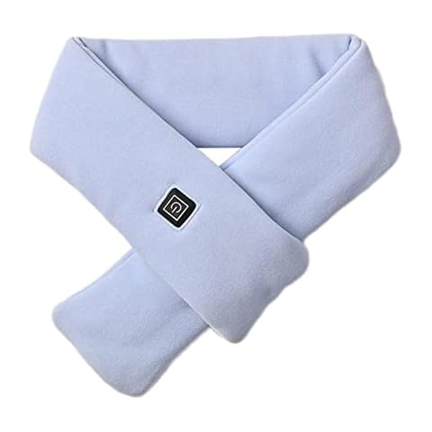 ColorSun Heated Scarf for Women Men, Warm USB Fast Heating Scarf, Winter Soft Heat Neck 3 Heating Levels Outdoor Camping Hiking Skiing Christmas Valentine Cover