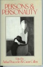Hardcover Persons and Personality: A Contemporary Inquiry Book