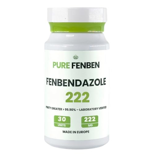 Fenbendazole 222 mg | >99.90% Pure | Lab-Verified | 30 Units