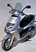 CUPOLINO ALTO SCOOTER 50/125 LEONARDO 96/2004 ERMAX NERO CHIARO