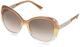 Protective case included Bulgari 0BV8199B 54383B 55 Occhiali da Sole, Marrone (Brown Grad Beige/TR Azure/Pinkgradientgrey), Donna