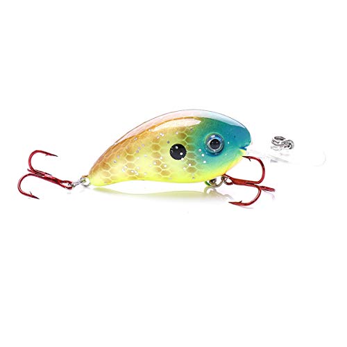 Jksdp 4cm 5G Topwa Mini s atraer a la Pesca Artificiales Cebo Duro Trolling wobblers Equipos de Pesca señuelos Bajos Color1
