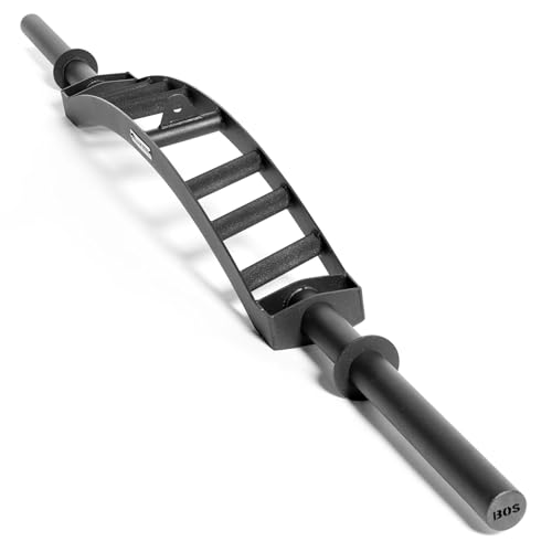 Arch Nemesis Swiss Bar [Bells of Steel] New Version, Cambered Bench Press for Tricep and Cable Attachment, Multi Grip