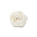 Jacob Alexander Satin Open Rose Lapel Flower Boutonniere