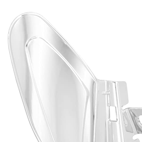 HDBUBALUS Motorcycle Saddle Heat Shields Air Deflector Fit for Indian Chief Classic Vintage Chieftain 2014-2022 Chrome by HDBUBALUS - Image 7