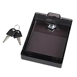 CashMuch Central - Panel de aire acondicionado con cerradura integrada, caja de interruptores impermeable para seguridad infantil, 128 x 94 x 25 mm, color blanco