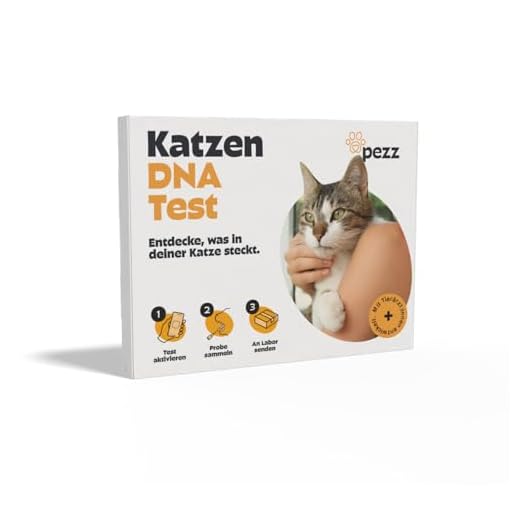 PEZZ DNA Test für Katzen zur Gesundheitsanalyse