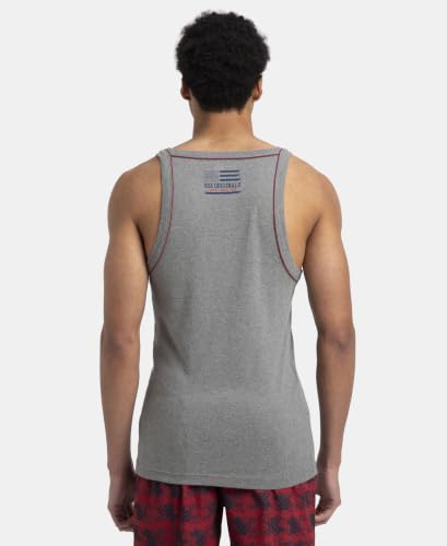 Image of Jockey US54 Men Super Combed Cotton Square Neck Gym Vest with Graphic Print