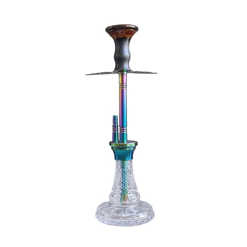 Image of COCOYAYA Prince Series Vasco Hookah Rainbow (Transparent Base) with Bag