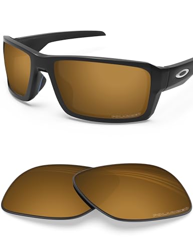 Image of BLAZERBUCK Anti-salt Polarized Replacement Lenses for Oakley Double Edge OO9380 Sunglass