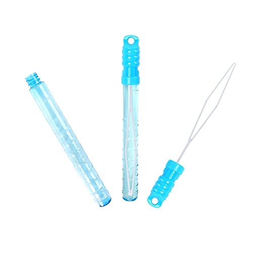 Joyin 24 Pack 10’’ Mid Bubble Wands Assortment, 6 Colors Bubble Wands 3 Oz Party Favors Kids Summer Toys, Outdoor Play Toys Games Christmas Birthday Party #TOP2