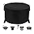 Fyelo Round Fire Pit Cover 36" Dia X 24" H, 600D Strong Tear Resistant, Waterproof & UV Resistant Outdoor Cover, Fit for 33",34" ,35",36" Round Gas Firepits, Fire tables or Fire bowls, Black