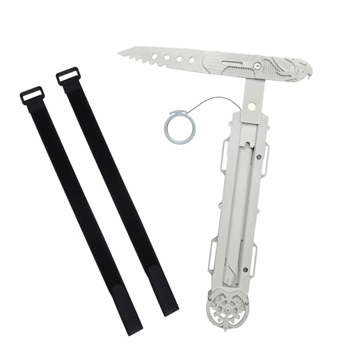 TeShoarud Hidden Blade Hidden Weapons Cosplay Weapons Props 1:1 Hidden Blade，Hidden Sword，Role Playing Weapon Props，Myhiddenblade 3D Printing Connor (white)