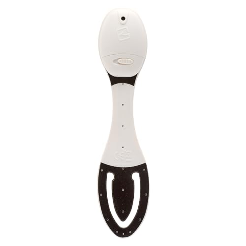 Image of Gifts for Readers & Writers Book Light, Clip On Reading Light for Bed, 2in1 Flexilight & Bookmark, Small & Lightweight with a Soft Glow, 2 Batteries Included, Panda