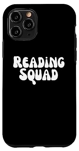 Reading Squad ���킢�� ���[�f�B���O �u�b�N�N���u �������� �ǎ� �O���[�r�[ �X�}�z�P�[�X iPhone 11 Pro �p