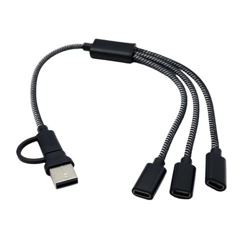 1PC 2/3 In1 USB + �^�C�v C �z�X�g�d���X�v���b�^�A�_�v�^ Otgs �I�X���X�P�[�u���[�d�ƃf�[�^�X�v���b�^