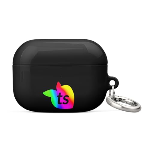 Coque AirPods Pro 1 Pride 2025 noir étui de protection contre les rayures