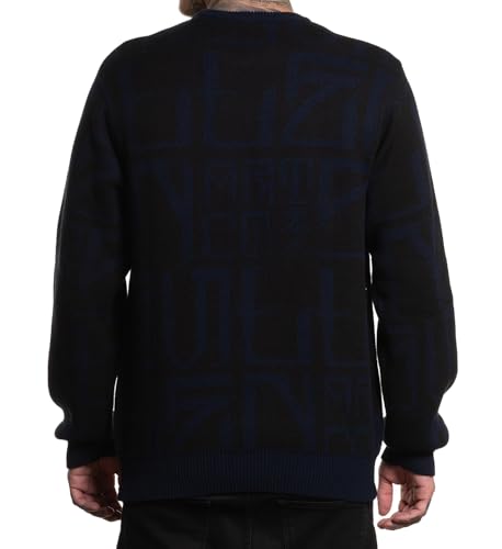 Sullen Men's Sharps Knitted Crew Neck Tattoo Lifestyle Long Sleeve Sweater3