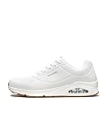 Skechers – Skechers Herren Uno Stand On Air Sneaker, White Durabuck Tri