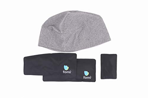 Migraine Gel Ice Hat By Fomi Care | Cooling Headache Pack | Wearable Cold Therapy Wrap For Tension, Sinus, Pressure Pain Relief | Stress Reliever | Freezable #TOP2