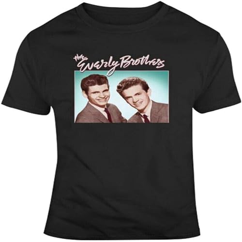 Photo de OUBAO Everly Brothers T Shirt Black XXL