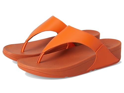 Image of FitFlop womens Lulu Leather Toe Post