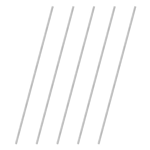 M METERXITY 5er Pack Vollgewindestange M6x400mm 304 Edelstahl Rechtsgewinde Stiftschrauben Für Möbelankerbolzen/Klemmen/U-Bolzen Metrische Gewindeschraube
