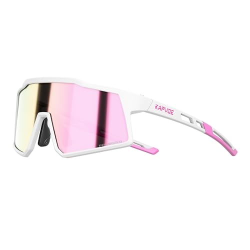 La mejor selección de Monturas de gafas para Niña , tabla con los diez mejores. 43 KAPVOE Gafas de sol Polarizadas para Niños Gafas de Ciclismo Juvenil Béisbol Softball Tenis Protección UV400 Montura TR90 para Niños Niñas Deportes Ciclismo 03