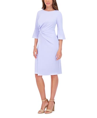 Image of Kensie Women's Belle Sleeve Scuba Crepe Midi Dress