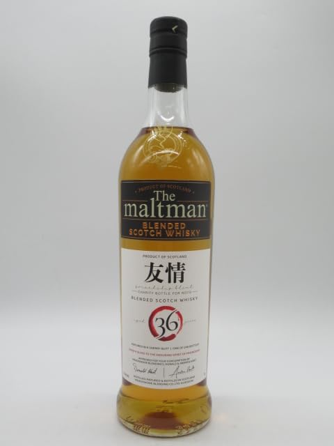 友情 36年 ブレンデッドスコッチウイスキー モルトマン 【公式通販】