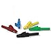 UAMOU 10PCS 4MM Insulation Alligator Clips Metal Crocodile Clamp for Wires Banana Connector DIY Electrical Tools 60029 Cheerfully (Color : 5 color x2)
