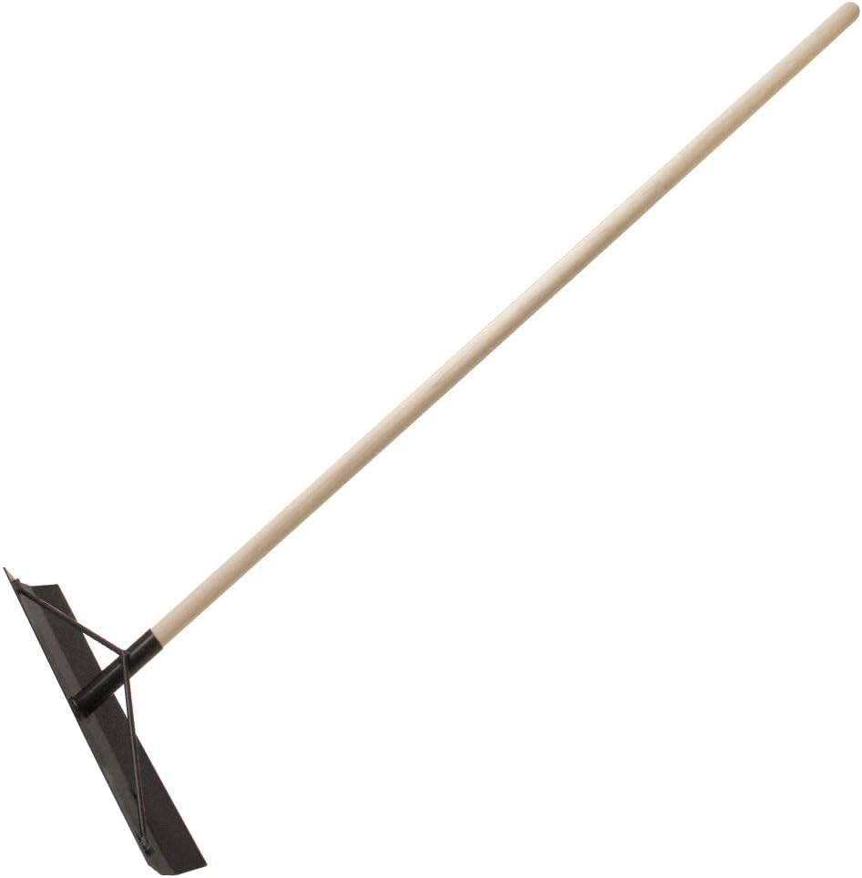 Kraft Tool CC904A 19-1/2x4 Lightweight Alum. Concrete Spreader w/o Hook w/54 Handle - Assembled