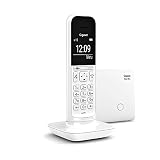 Gigaset CL390A Téléphone analog/dect Blanc [Version Allemande]